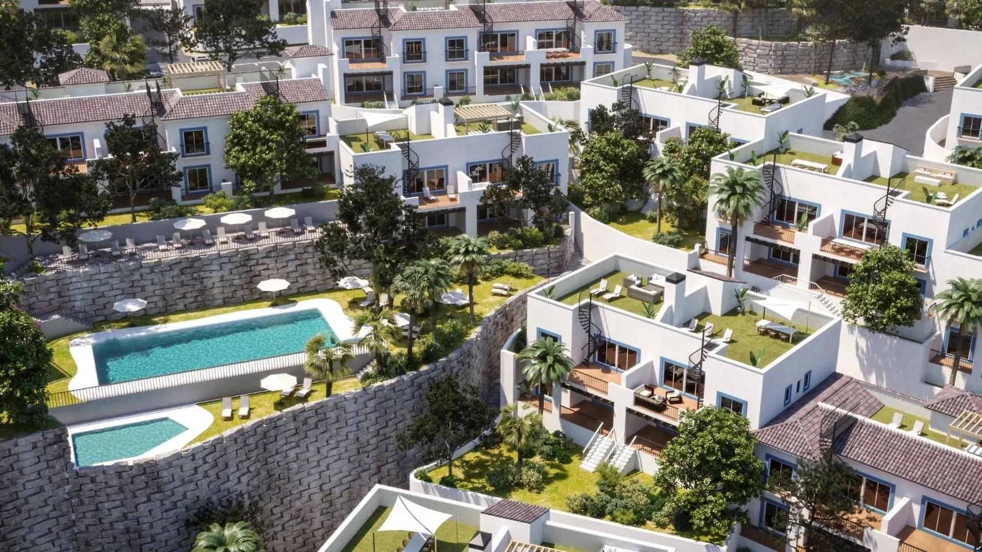 Luxury Resort-6 Pools- Spa - Sea Views 112 Estepona Apartamento